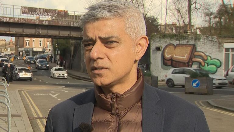 Sadiq Khan: &#39;The deafening silence from Rishi Sunak&#39; in response to Lee Anderson MP