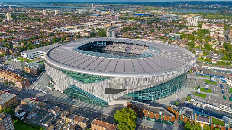 Spending on Tottenham Hotspur&#39;s new stadium was not included in its annual accounts report for PSR. Pic: iStock