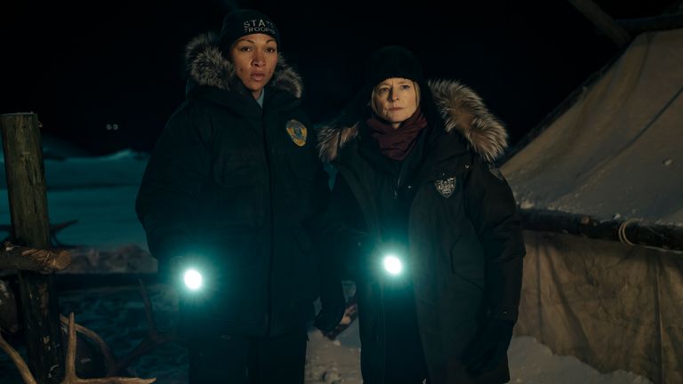 (L-R) Kali Reis and Foster. Pic: HBO/Sky UK