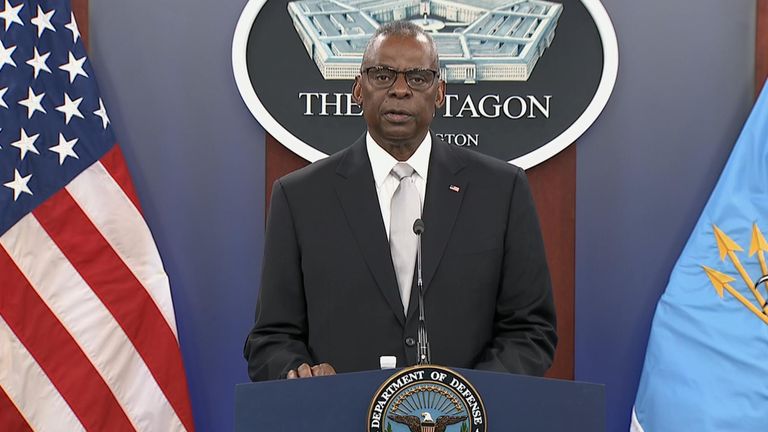 US defence secretary Lloyd Austin apologised for not disclosing his hospitalisation to the White House.
