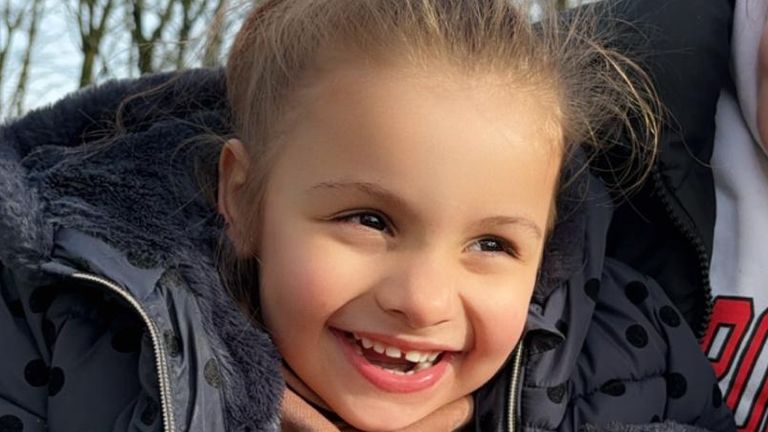Four-year-old Rayven was attacked on Monday evening. Pic: Charis Sebastian