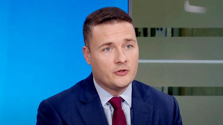 Wes Streeting on Sky News