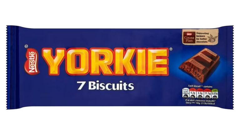 Yorkie Biscuits.
Pic:PA
