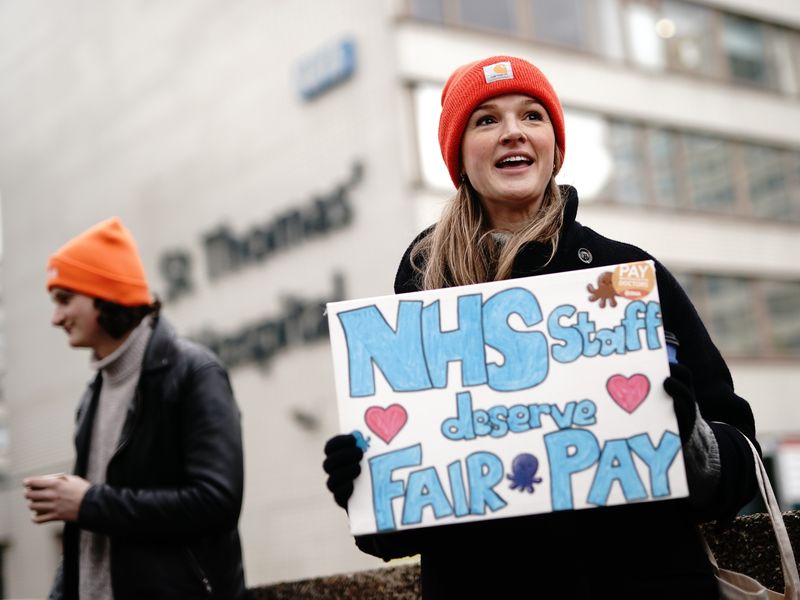 Junior doctors offered 22% pay rise by government to end strike action, Sky News understands