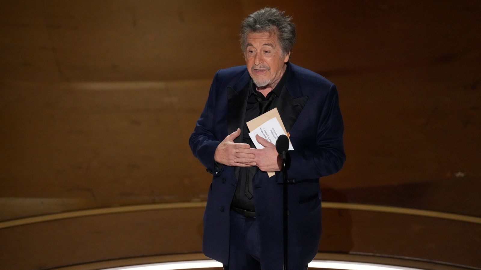 Oscars: Al Pacino explains decision behind abrupt Best Picture announcement - as he says 'slight' was 'offensive'