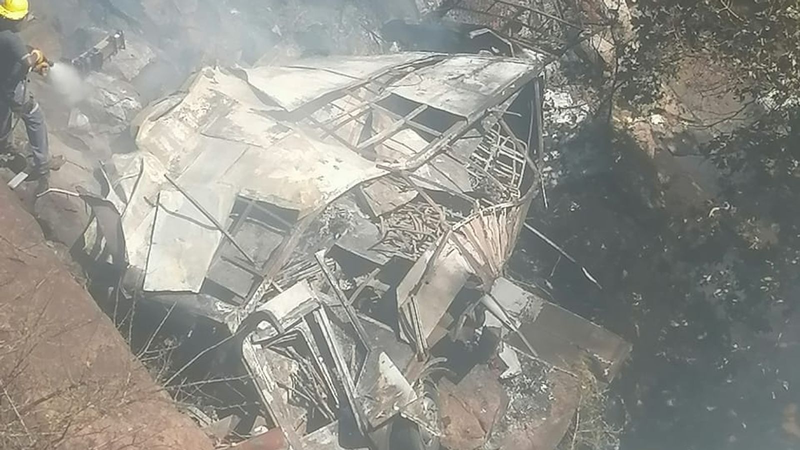 At least 45 people killed in South Africa bus crash