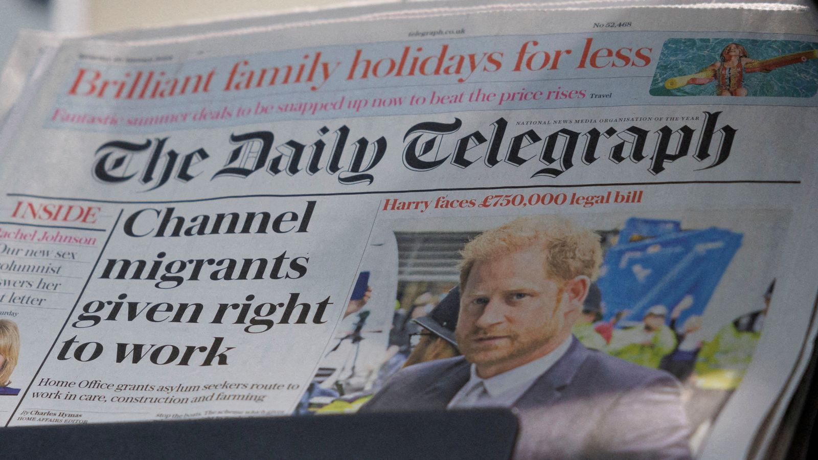 Telegraph acquisition may  'operate against the public interest', Ofcom says, as investigation enters phase 2
