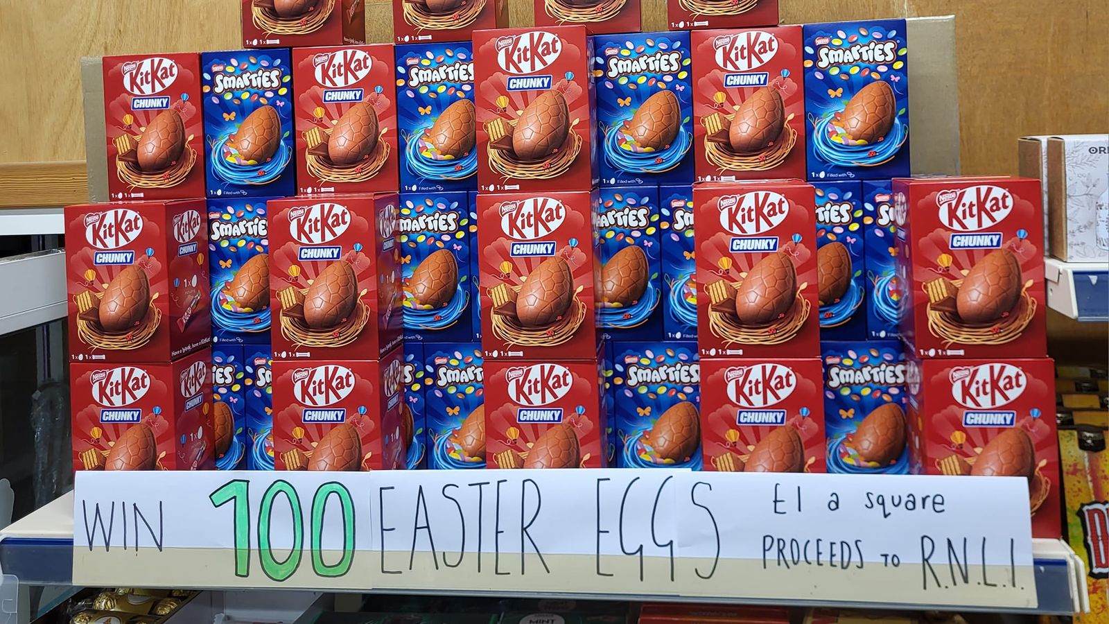 Собственикът на магазин в Сандей по погрешка поръчва 720 великденски яйца - повече от цялото население на острова
