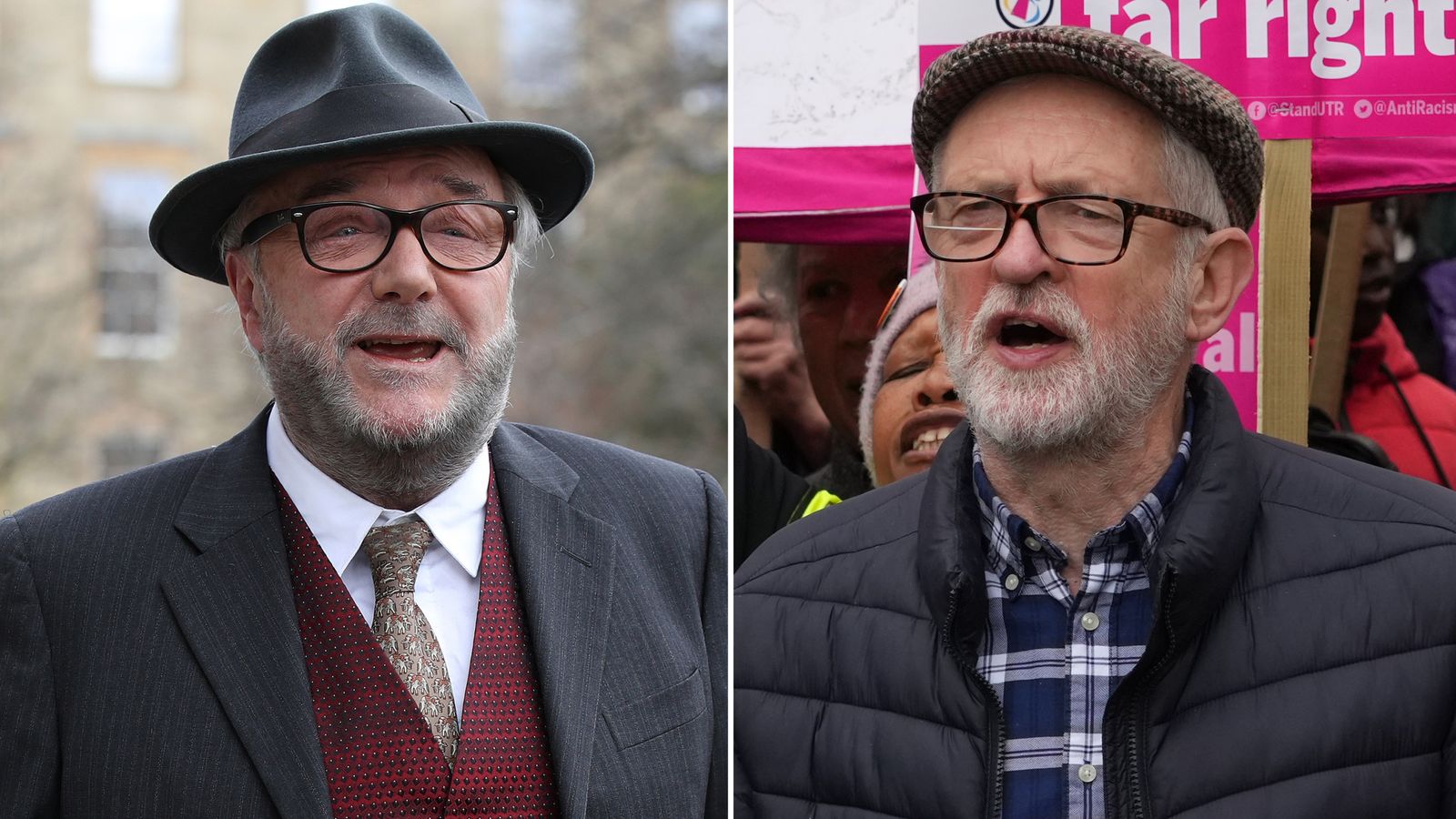 'Complete non-starter': Jeremy Corbyn allies snub George Galloway's plea for political pact with ex-Labour leader