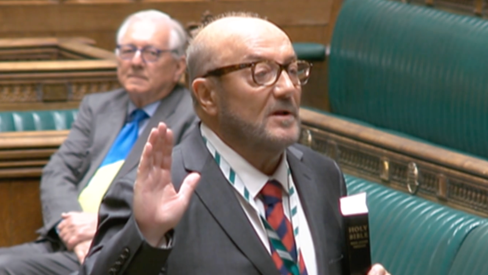 George Galloway sworn in as MP after Rochdale by-election victory