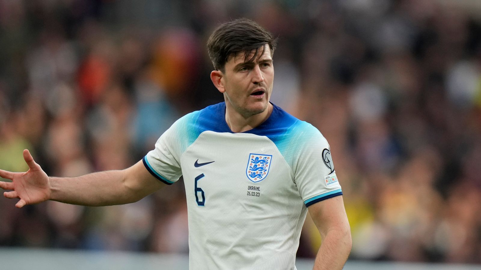 Harry Maguire: Footballer says he did not give Tories permission to use picture of him
