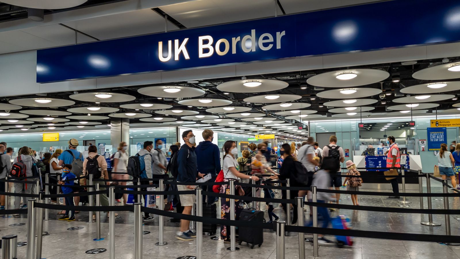 Border Force to stage more strikes at Heathrow Airport during half term