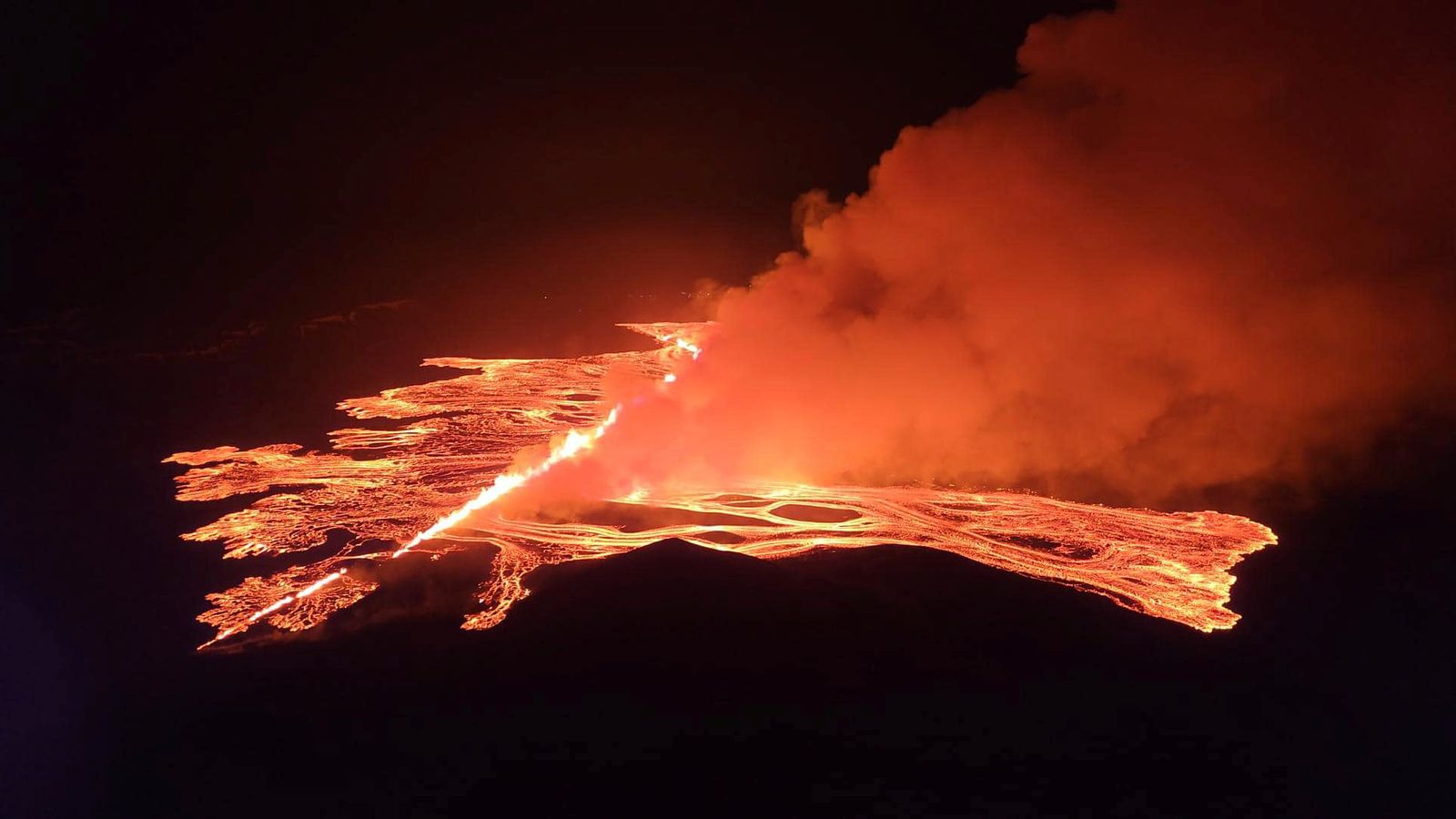 Iceland volcano erupts for fourth time in three months - the 'most powerful so far'