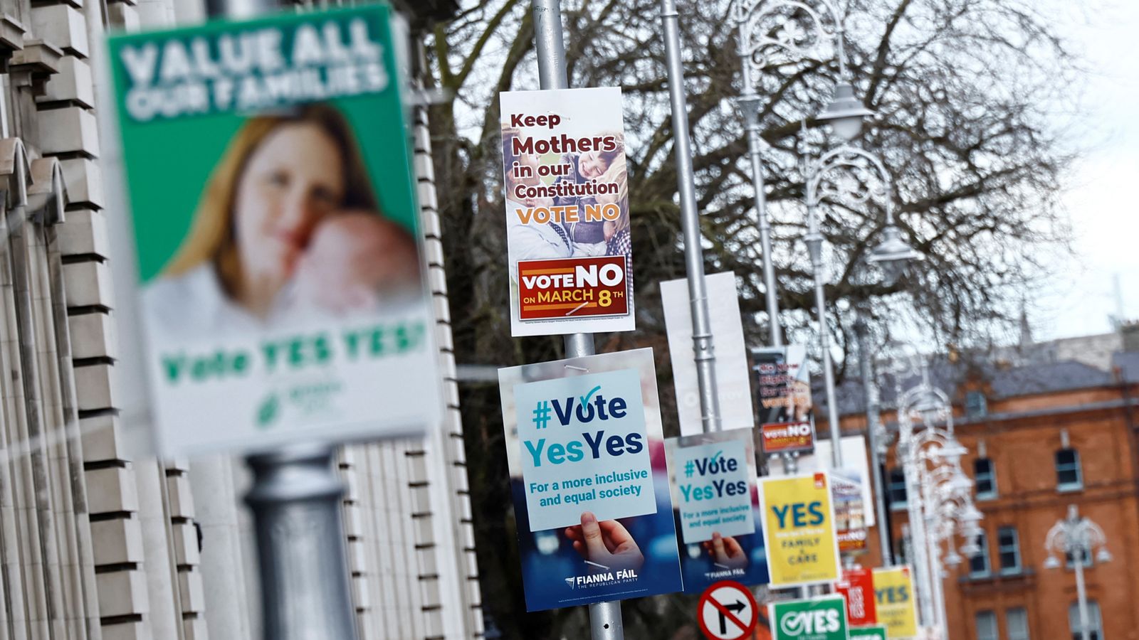 International Women's Day: Ireland votes on scrapping 'sexist' language from constitution