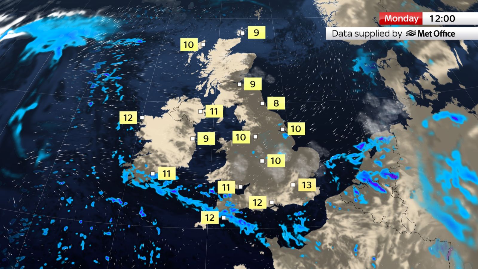 UK weather: Drivers warned as heavy rain forecast for large parts of ...