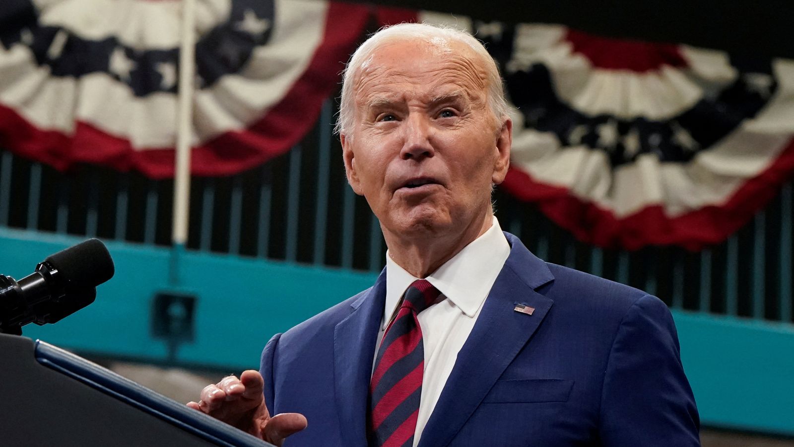 'They have a point': Pro-Palestinian protesters interrupt Biden mid-speech