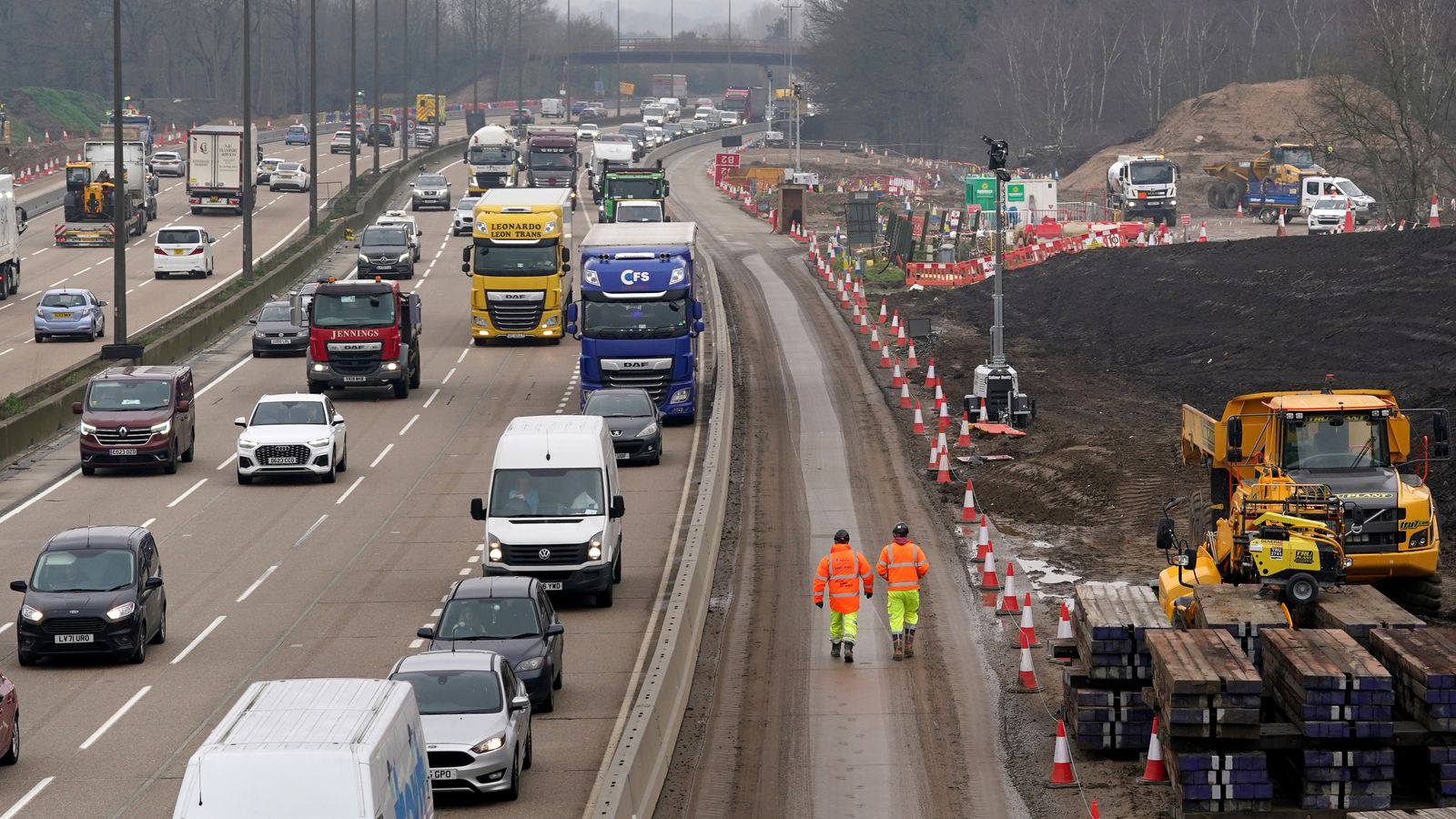 Unprecedented M25 Closure Could Be 'nightmare' As Busy Section Shuts 