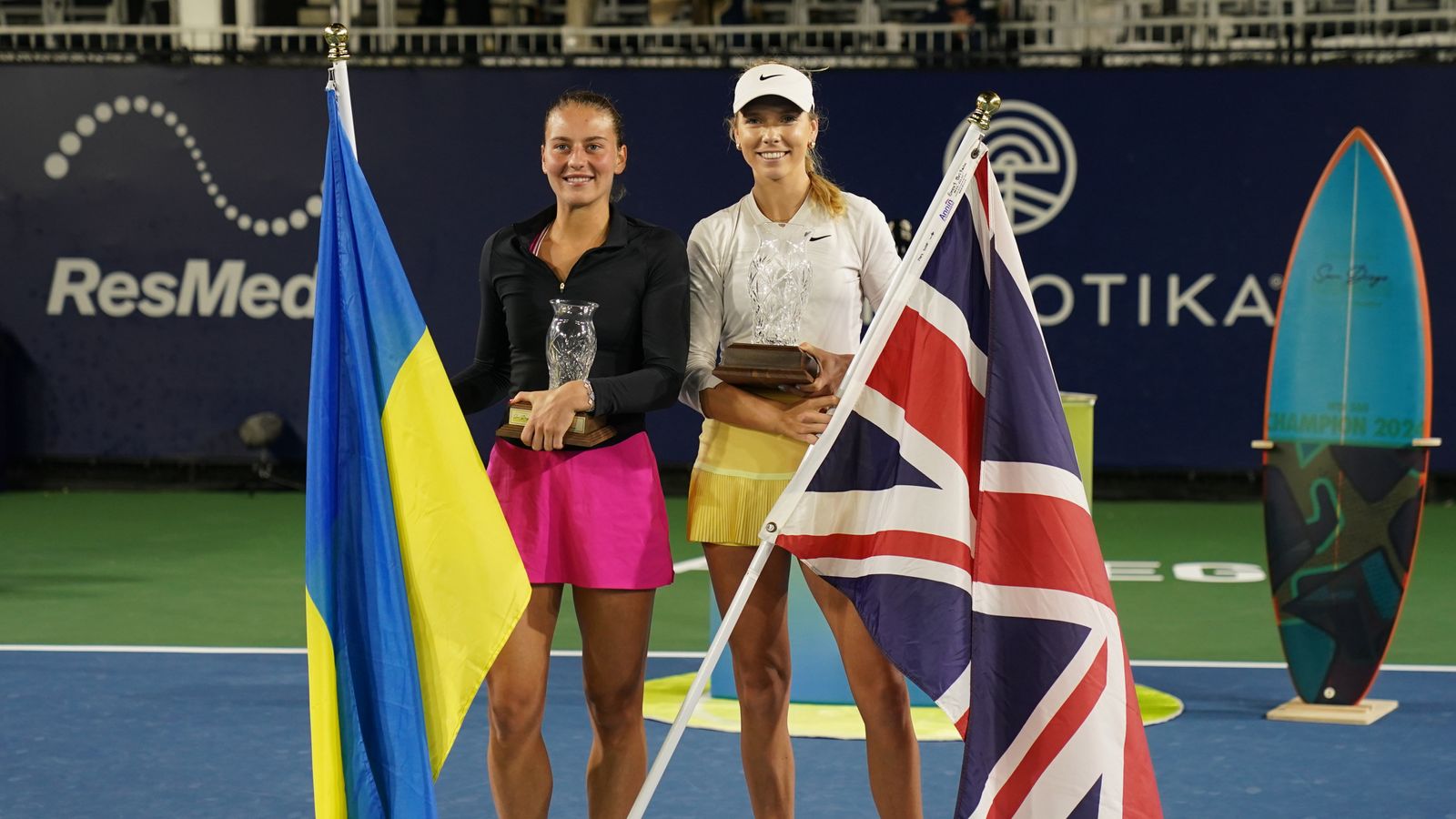 British Number One Katie Boulter Comes From Set Down To Win San Diego ...