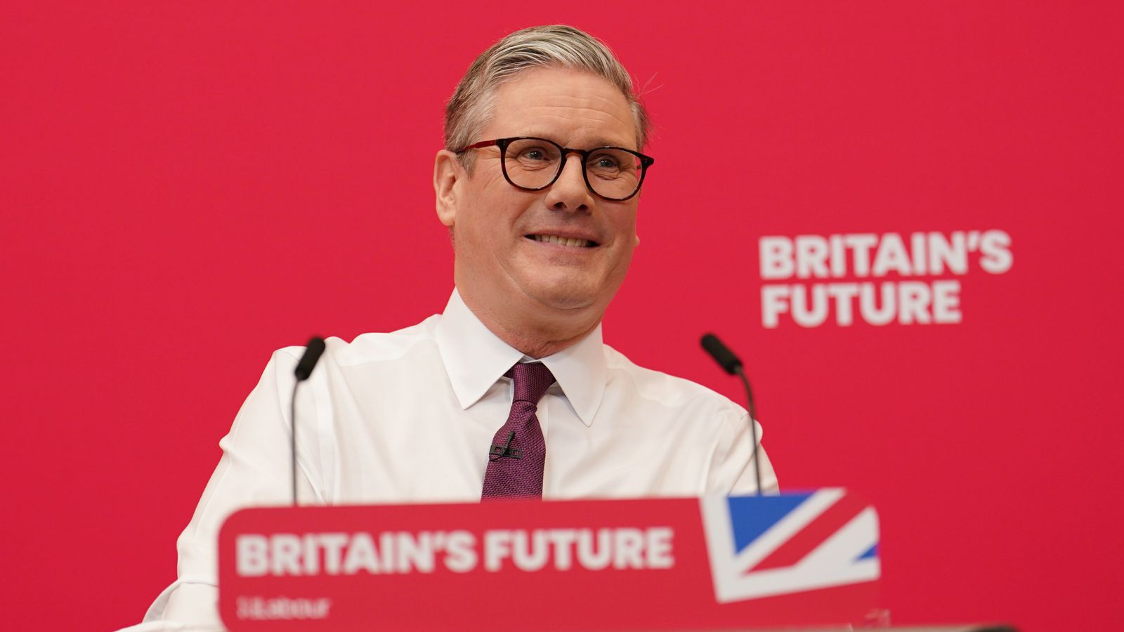Labour forecast to win landslide of over 400 seats, as YouGov poll predicts Tory wipeout at election