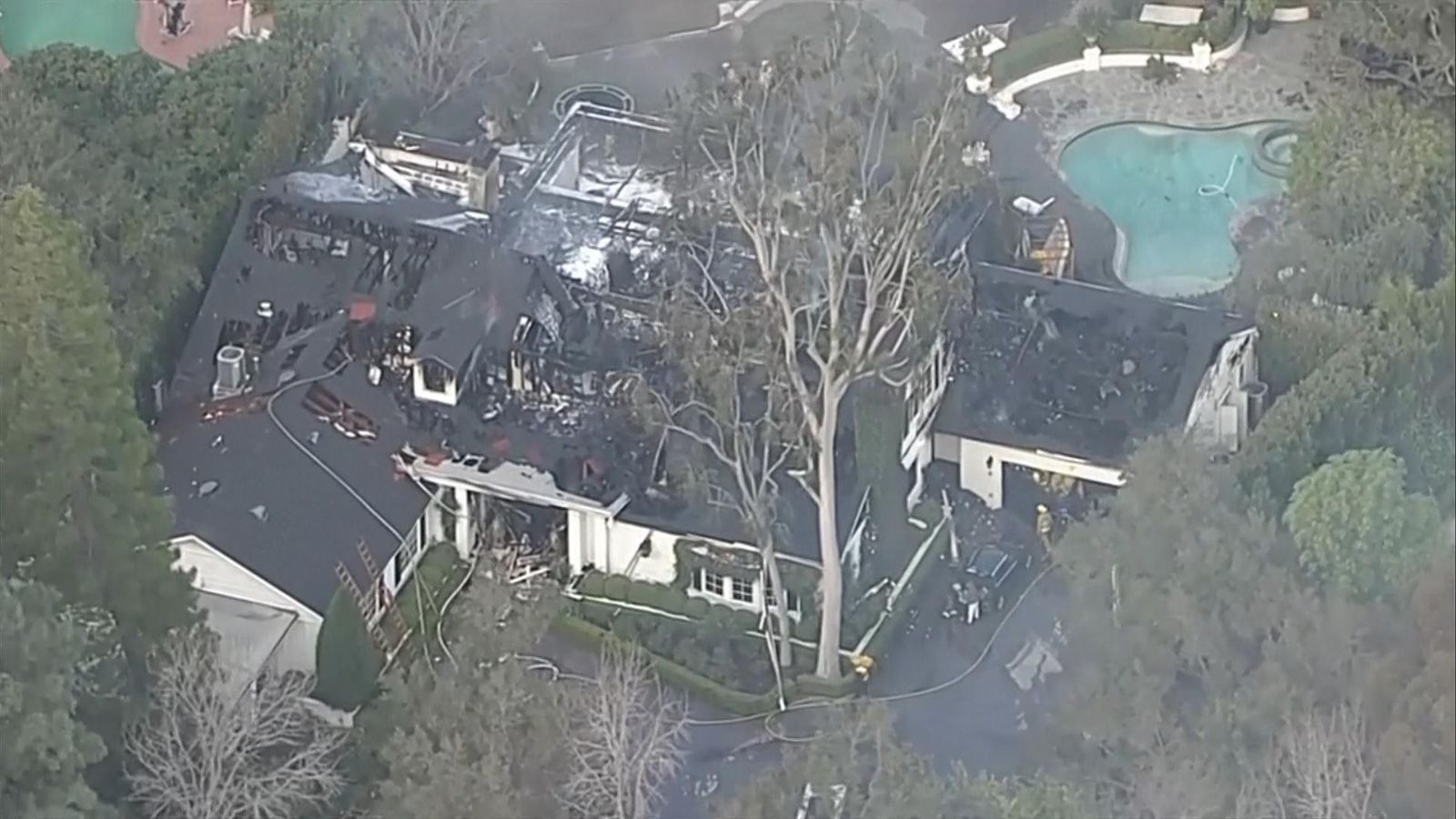 Cara Delevingne's Los Angeles mansion destroyed in huge fire | Ents ...