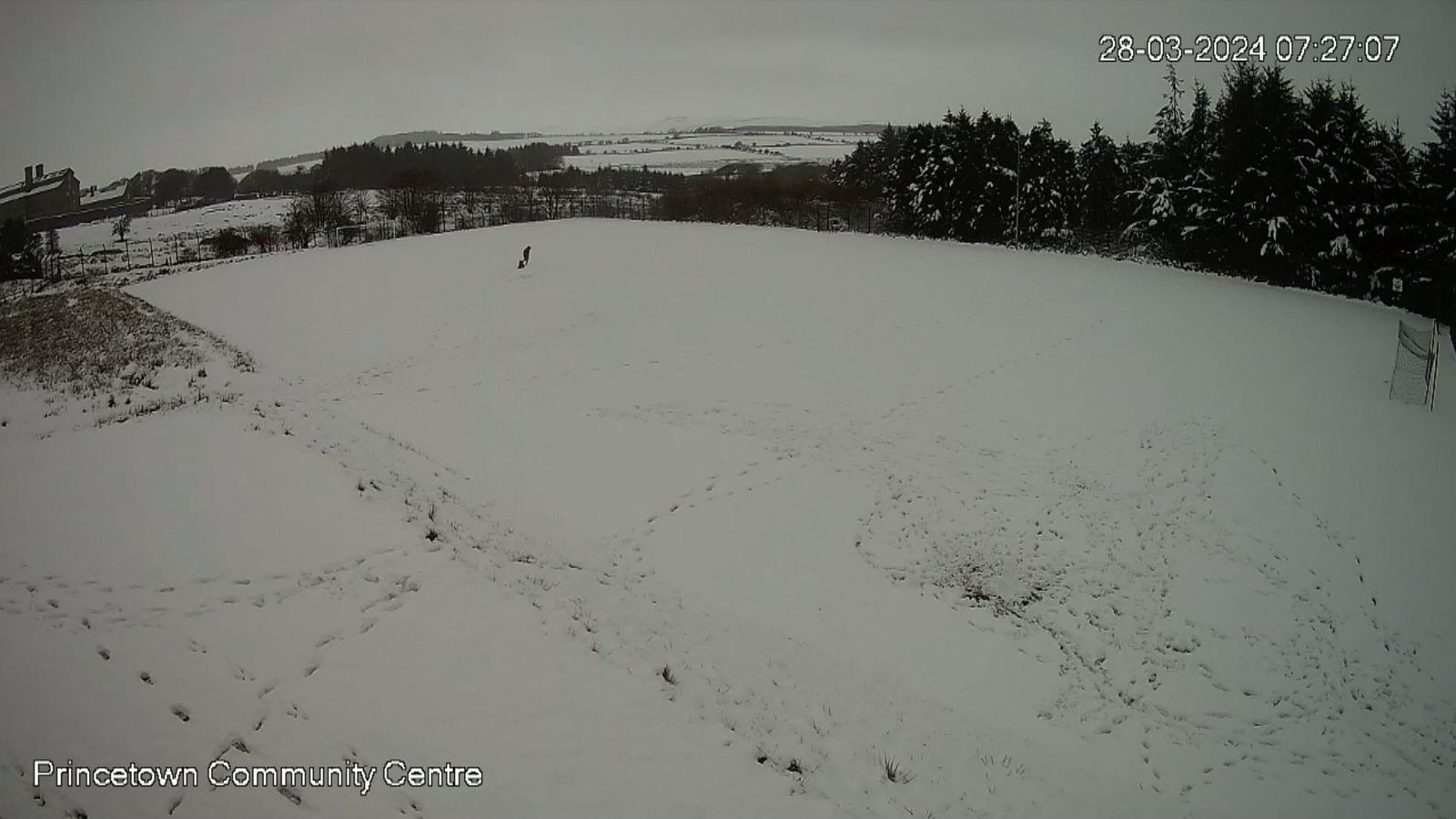 UK: Parts of Devon see heavy snowfall overnight as Met Office warns of ...