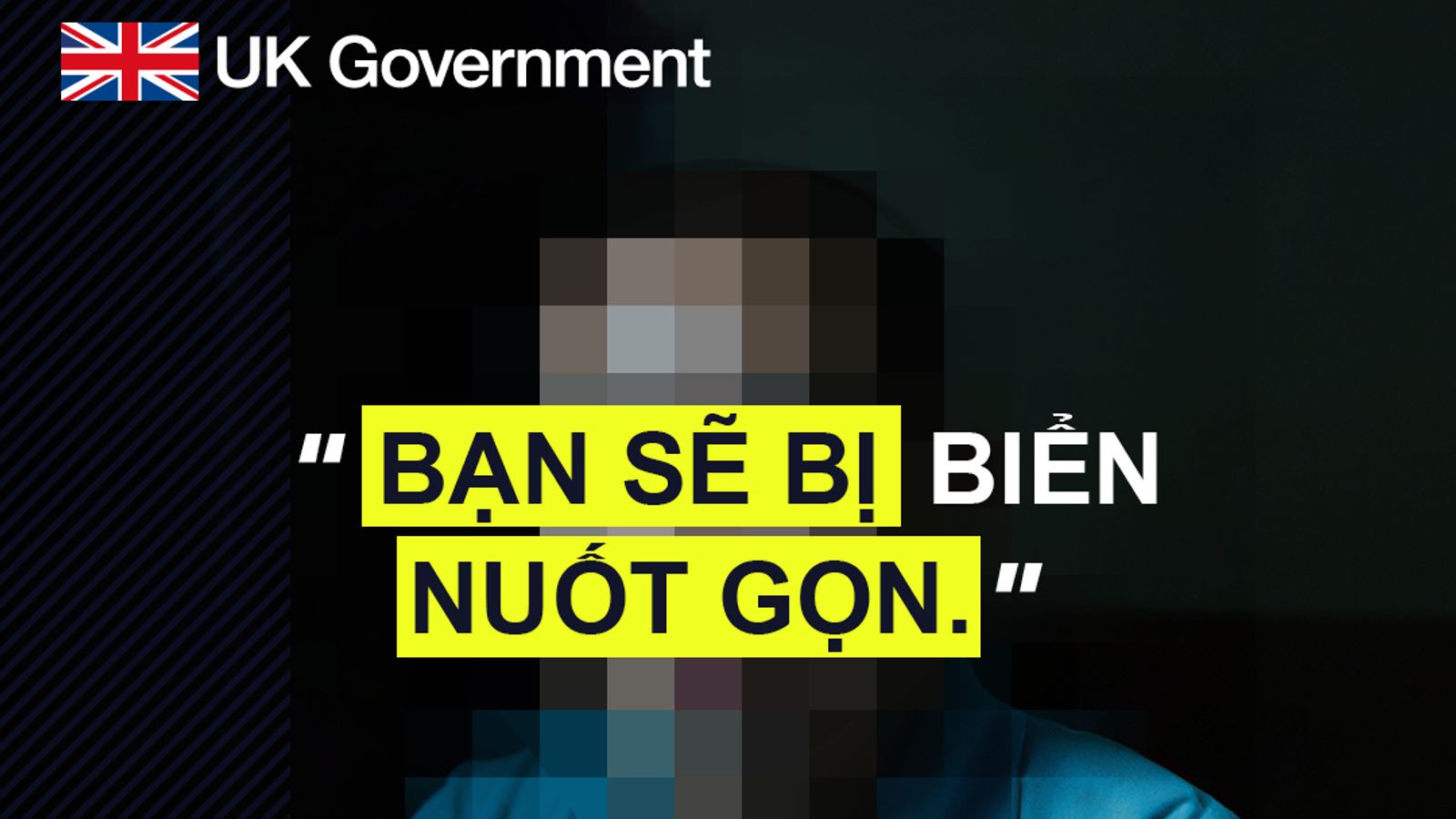 Министерството на вътрешните работи пуска реклами в социалните медии във Виетнам, за да възпира мигрантите с малки лодки
