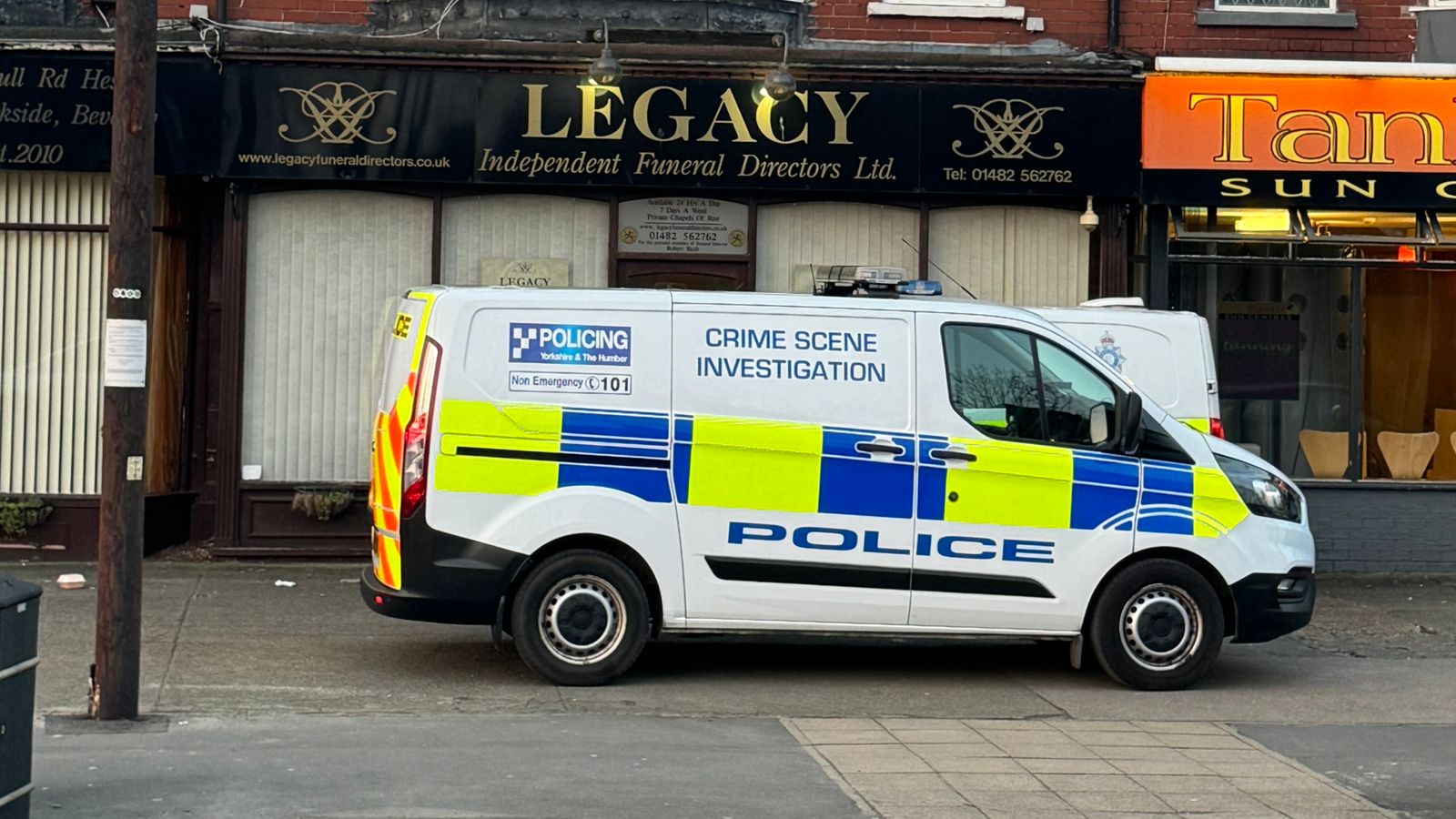 Bodies moved from funeral director by police in Hull after concerns raised