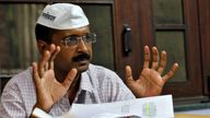 Arvind Kejriwal. Pic: Reuters