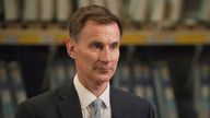 Chancellor Jeremy Hunt