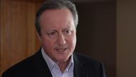 David Cameron pays tribute to Theresa May as former PM joins Tory exodus from parliament