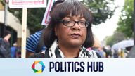Diane Abbott.
Pic: PA
