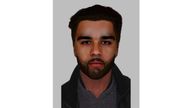 E-fit of man police believe raped two women in London on 2 separate occasions. Pic: Met Police