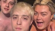 Jedward and Gemma Collins posted a series of tweets and clips following comments made by Louis Walsh about the twins on Celebrity Big Brother. Pic: @gemmacollins/Instagram