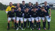 The team are hoping to make it to the Euros in Turkey. Pic: Scottish Deaf FA