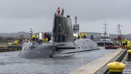 The navy&#39;s Astute-class submarines are built in Barrow. Pic: PA