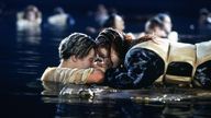 Kate Winslet and Leonardo DiCaprio duirng that iconic scene in Titanic
Pic: ParamountLandmark/Alamy