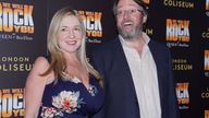 Victoria Coren Mitchell and David Mitchell attend the gala performance of We Will Rock You at the London Coliseum, June 2023. Pic: PA