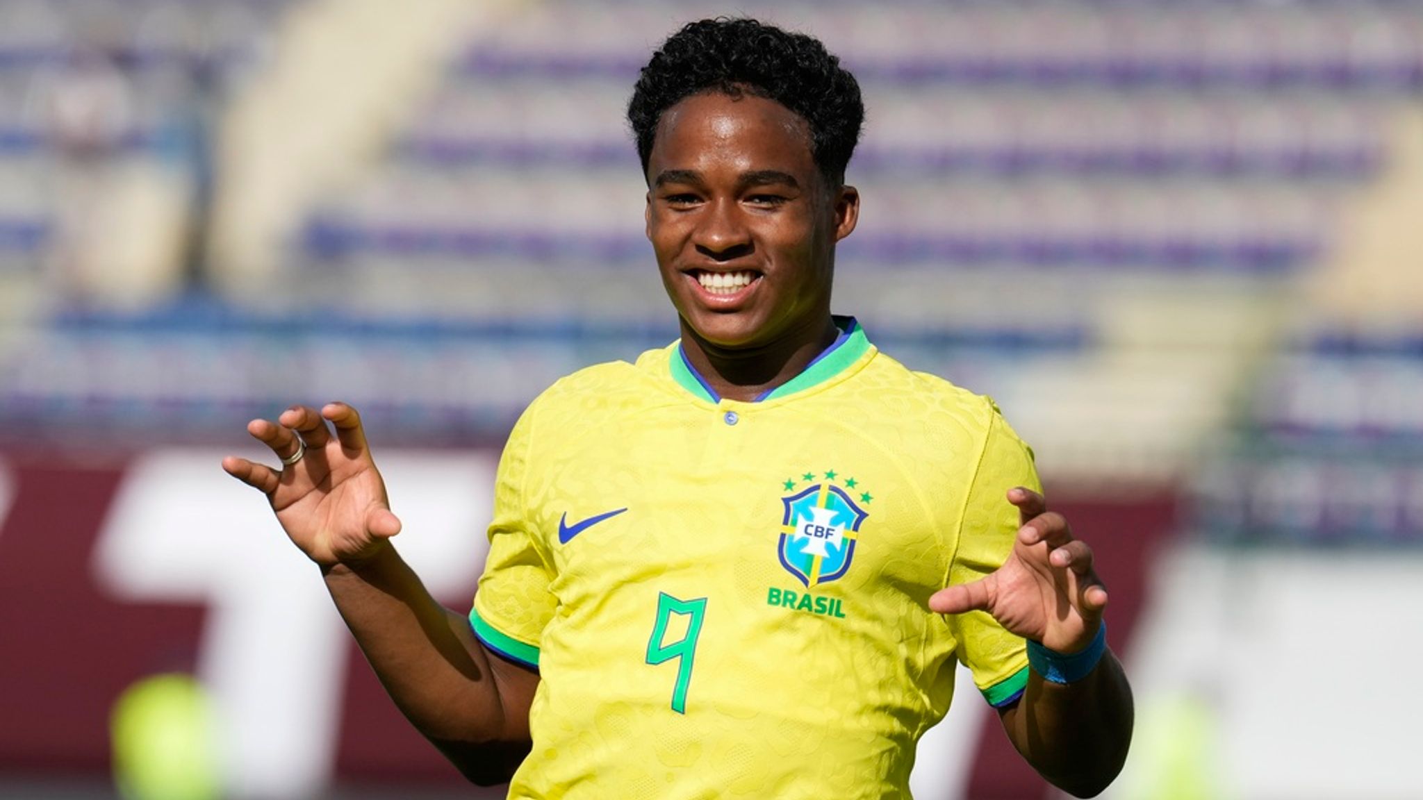 Endrick: Who is Brazil's latest football prodigy? | World News | Sky News