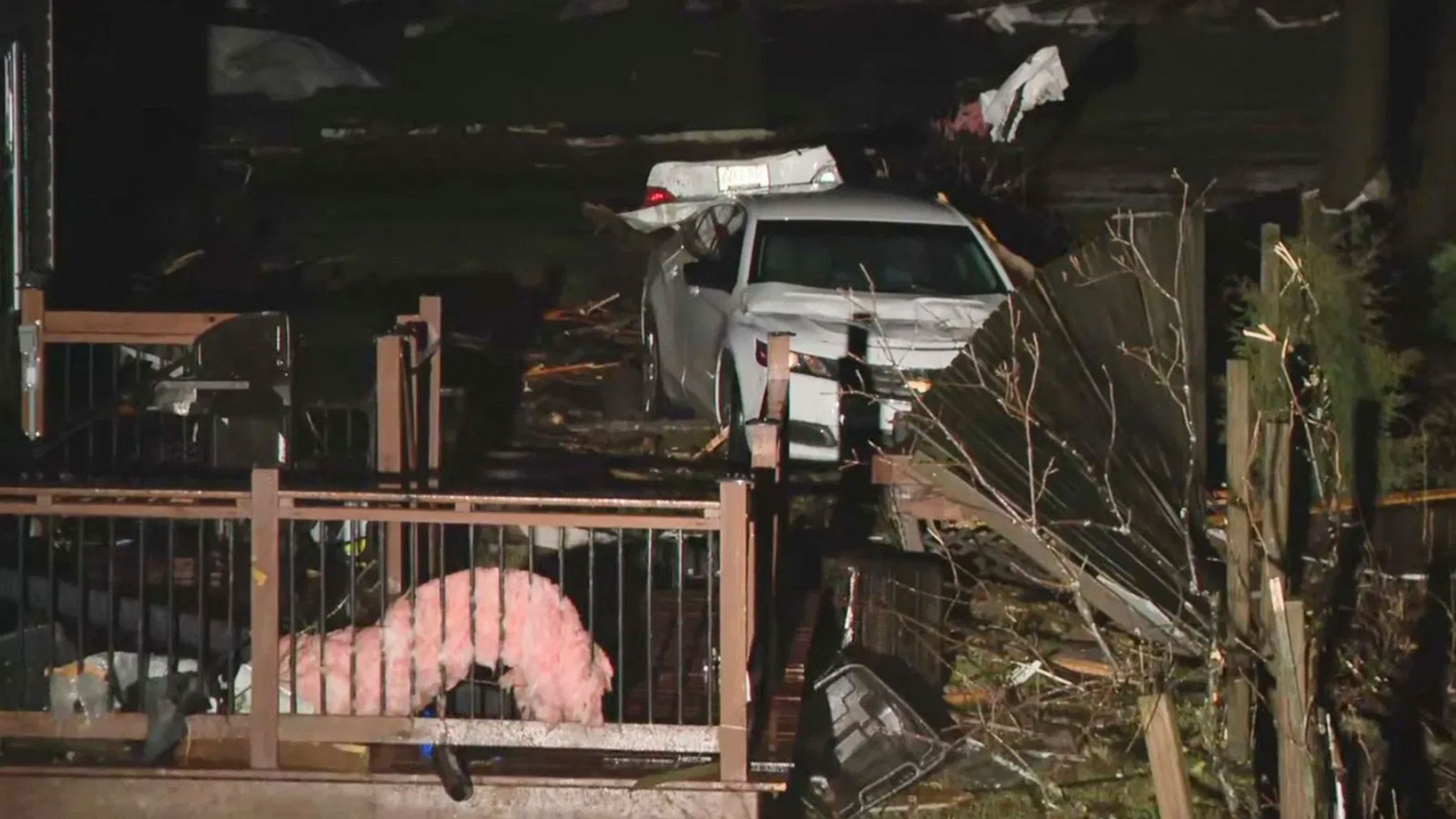 Three killed as fierce storms and tornadoes damage homes and businesses