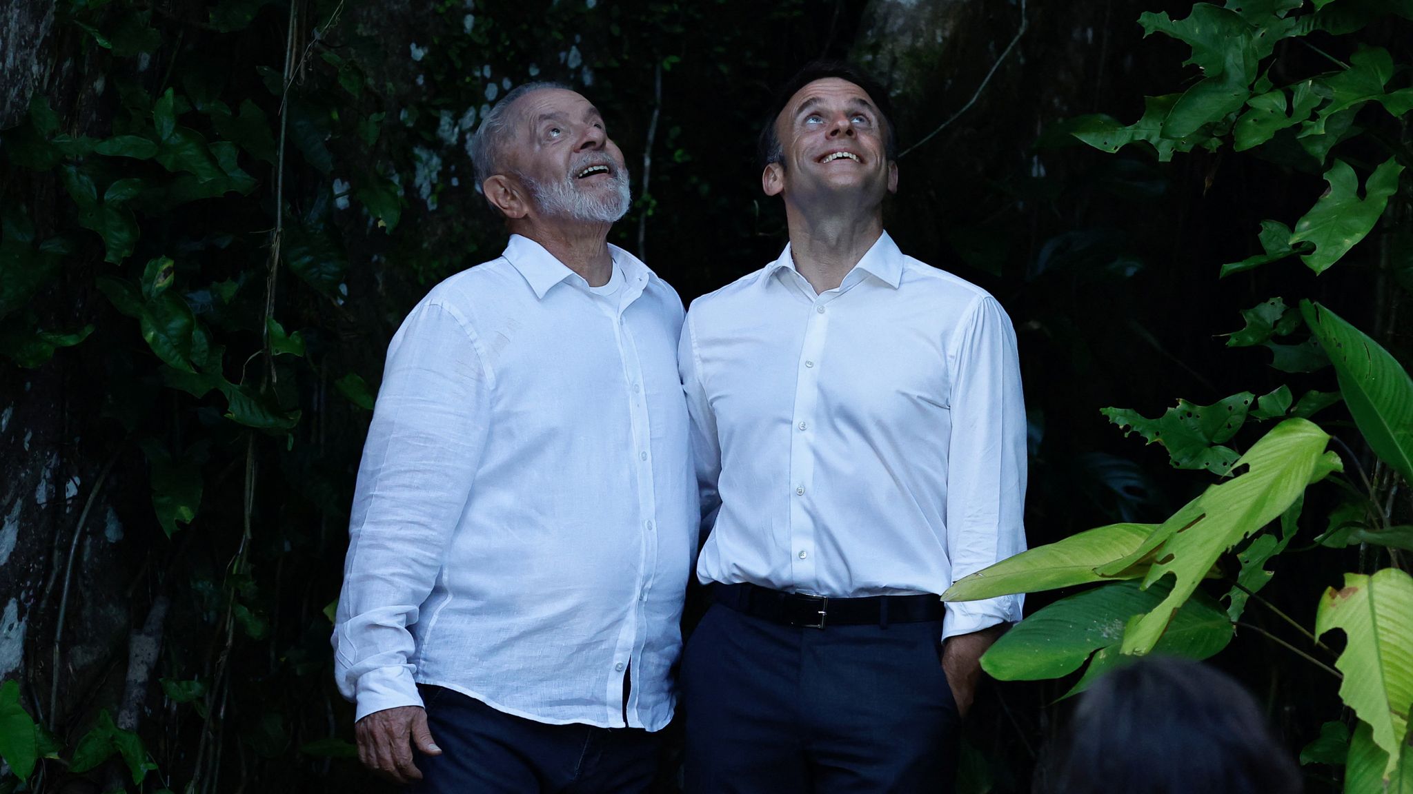 Macron and Lula 'bromance' on Brazilian island sparks social media