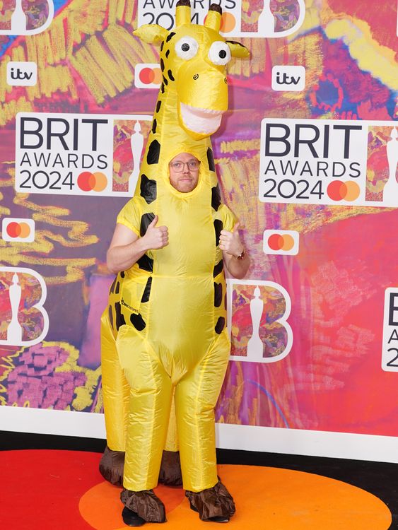 Rob Beckett attending the Brit Awards 2024 at the O2 Arena, London. Picture date: Saturday March 2, 2024.