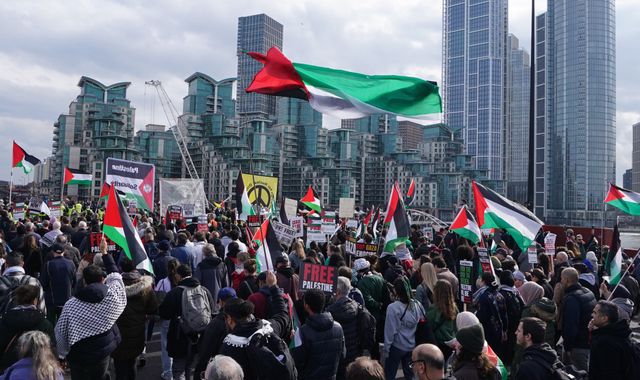 Gaza war: Real horror of the conflict is so far away but many marchers accuse... - Vimarsana News