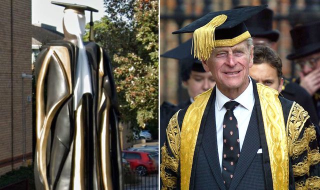 Prince Philip 'The Don' statue to be removed for second time after being branded as... - Vimarsana News