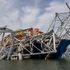Largest crane on US eastern seaboard drafted in to help clear Baltimore bridge and ship wreckage