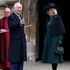 Smiling King 'looks well' as he joins Queen for Easter service - but William and Kate absent