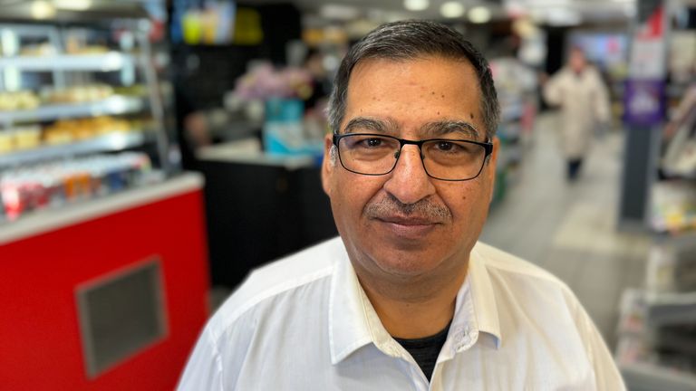 Lanarkshire shopkeeper Abdul Majid 