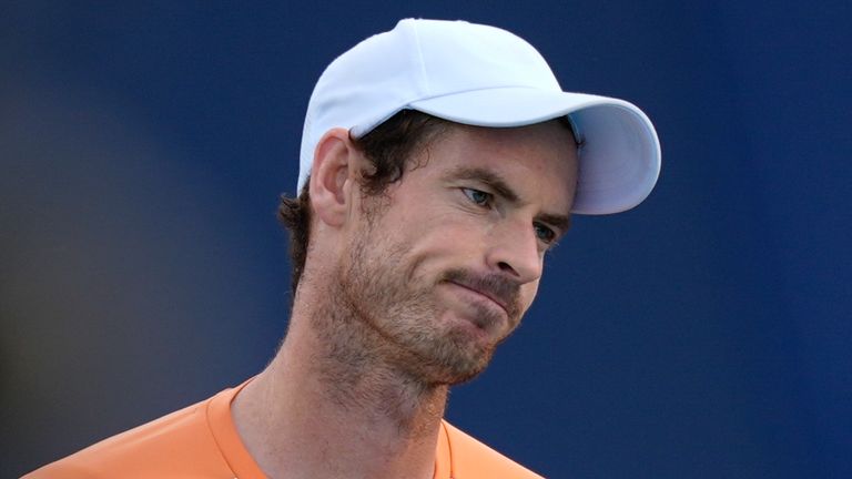 Andy Murray. Pic: AP