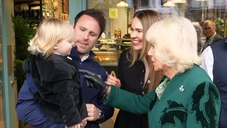 The Queen was charmed by Fitz