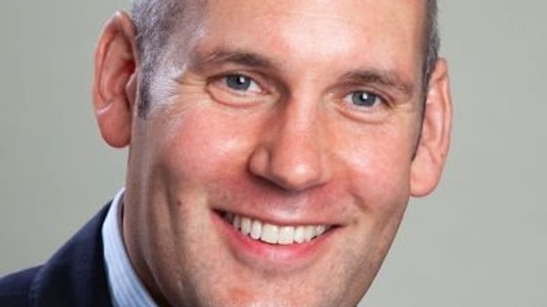 Only on Wednesday Dan Barker gave an interview campaigning to be the Tory mayor of Manchester. Pic: Dan Barker for Mayor of Greater Manchester 