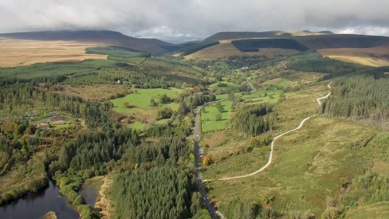The Valleys via drone From Dan Whitehead